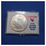 1998 1oz Fine Silver Walking Liberty Coin