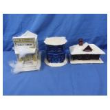 Ceramic Christmas Village Houses