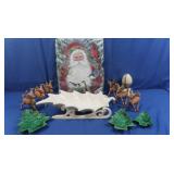 Slate Decor,Ceramic Deer&more