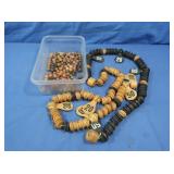 Wood Biliards Score Keeper Beads