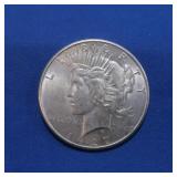 1927 Peace Silver Dollar