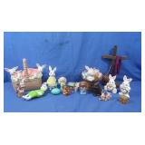 Ceramic Painted Easter/Spring Decor