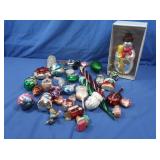 Dept 56 Mercury Glass Ornament,Various Glass