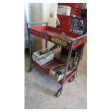 2 Tier SNAP-ON Metal Cart on Wheels 16"x34"