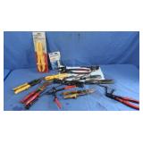 NIP 3 Piece Hose Clamp Plier Set, Tin Snips, Hose