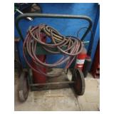 Oxygen-Acetylene Torch Cutting&Welding Set-up on