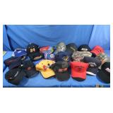 A variety of over 15 different Hats