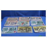 Variety of License Plates