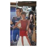 3 Cardboard LIfe Size Cut-outs incl. Vanna