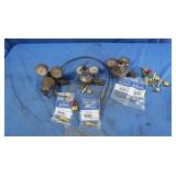 3 Single Stage Gas Regulators&more