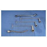 Various SNAP-ON Flexhead Ratcheting Wrenches