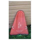 Antique Metal Sled w/Hand Supports 21x37"