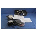 Plastic Headlight Inserts, 1 Headlight & Wiring