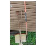 Snow Shovel,Rake&Hoe