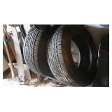 2 Tires(no rims) P255/65 R18-Good tread