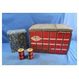 Vintage Flamingo Metal Ice Chest