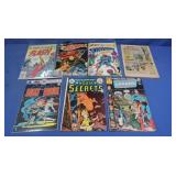 8 DC Comic Magazines Good-Ex Conditon