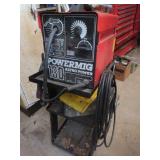 Astro Power MIG Welder,Mod 130 w/Tank on Cart