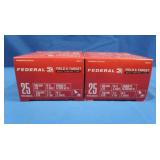 2 Boxes 25ct. ea. 20ga Federal Shotgun Shells,
