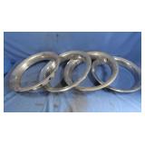 4 Aluminum 16" Hubcaps