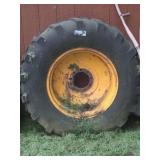 Lg Armstrong Tractor Tire on Rim