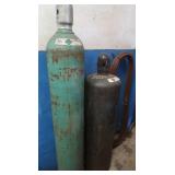 2 Lg. Compressed Gas Cylinders