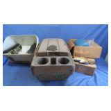 Chevy Emblem(like NEW), Vintage Metal Bread Box