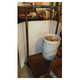Heavy Duty Metal Cart w/Wheels-24x40"
