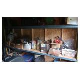 Shelving Unit/Metal&Plywood-116"x18"x76"H