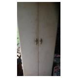 2 Door Metal Cabinet 27x13x66