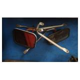 2 Large Side Truck Mirrors 7.5x10.5"