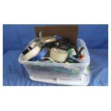 Mix of Note Pads,Rolls of Various Tape,Clip