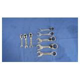 9 Combination Wrenches-various sizes