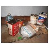 MIsc Items incl. Metal 1 gal Gas Can