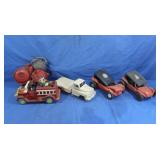 Vintage Plastic Toys incl Mickey Mouse Fire