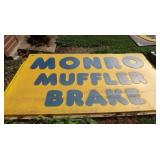 Vintage Monro Muffler Brake Sign-70x118"
