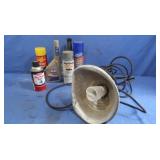 Used Heat Light (Dinged) & Lubricant Sprays