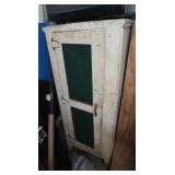 Wooden Cupboard 20x49" with door, 13x38.5"
