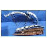 Bike Wheel Fenders, Schwinn Vintage Bicycle Chain