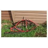 Schwinn Bicycle Frames,2 sm. cracked