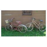 Huff Arlington Bike 26",Schwinn w/Basket