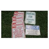 Various Signs-18x12"&14x10"