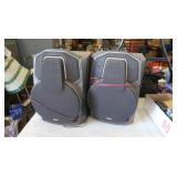 2 Speakers (RCA), 13x9.5x9" (Not Tested)