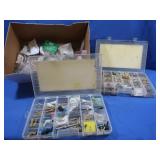 24 Divider Cases for Bolts,Nuts or Jewelry, many