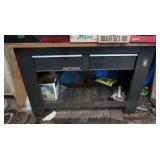 Craftsman Two Drawer Work Bench, 62x36x24" w/open
