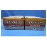 2 Boxes of Fiocchi .44 Spec Cartridges,1 50 ct.