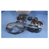 Over 10 Pair of Different Safety Glasses&Goggles