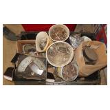 Variety of Miscellaneous Bolts,Washers,Wheel