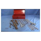 10x4.5x5.5" Metal Tool Box inc. Crescent