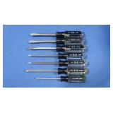 7 Craftsman Screwdrivers,Standard
